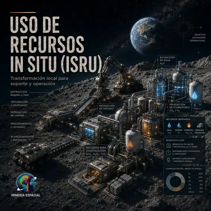 Uso de recursos in situ ISRU