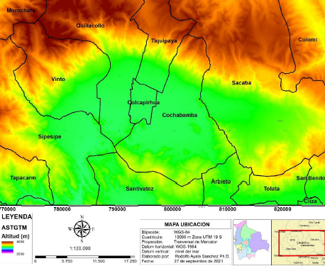 CARACTERIZACIÓN MAGNETOMÉTRÍCA DE LA PROFUNDIDAD DEL BASAMENTO DE LA CUENCA DEL VALLE CENTRAL DE COCHABAMBA, BOLIVIA