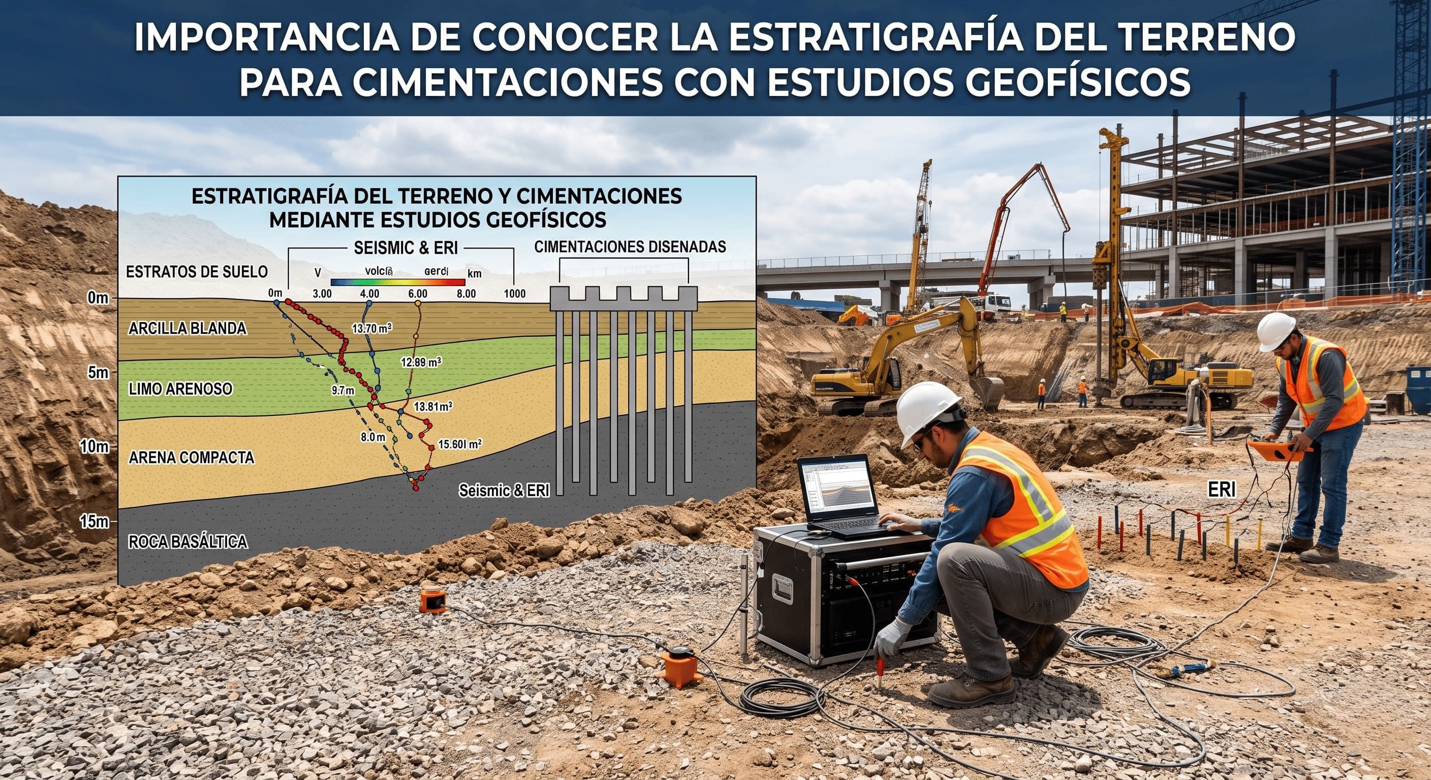 Importancia de conocer la estratigrafía del terreno para cimentaciones