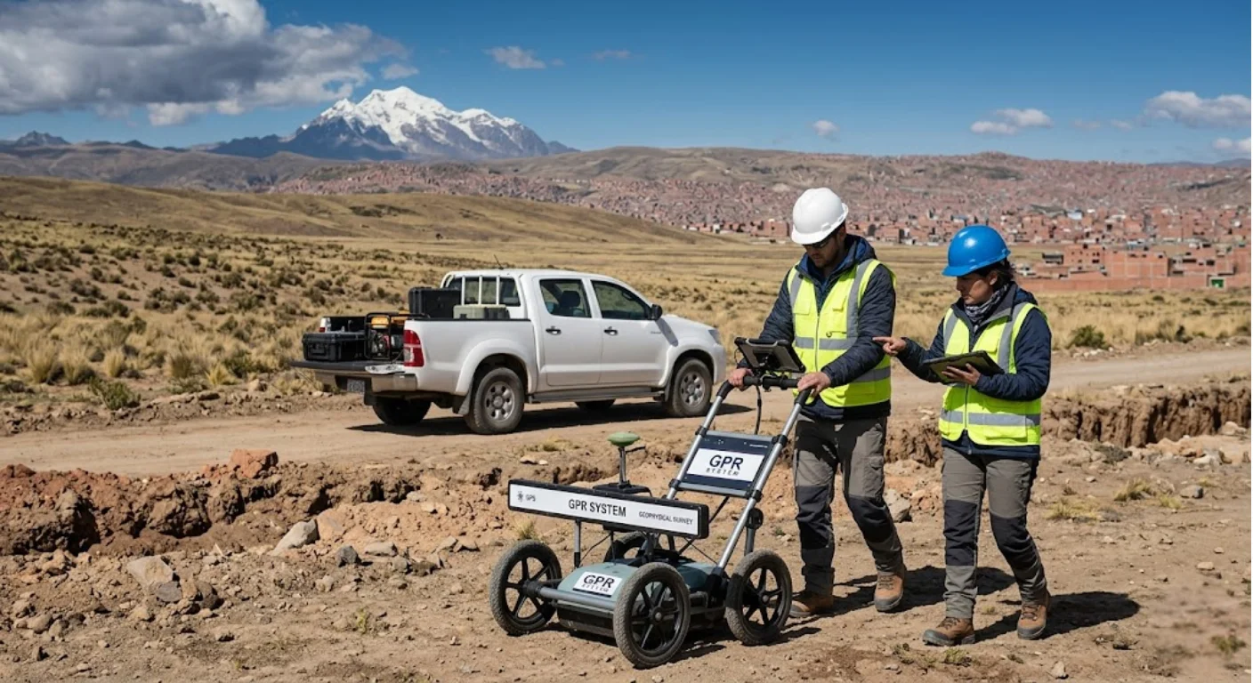 Georradar (GPR) en Bolivia: qué es, cuándo usarla, tiempos, entregables y cómo cotizar